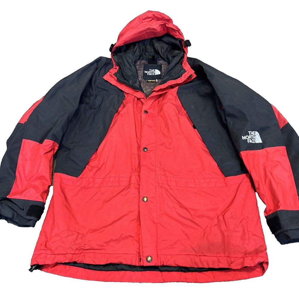 Vtg The North Face Gore-Tex Mountain Light Jacket OG 1991 Size Large